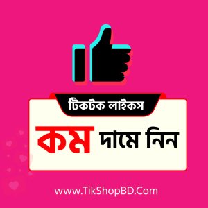 Buy Tiktok Likes Cheap Price by bKash